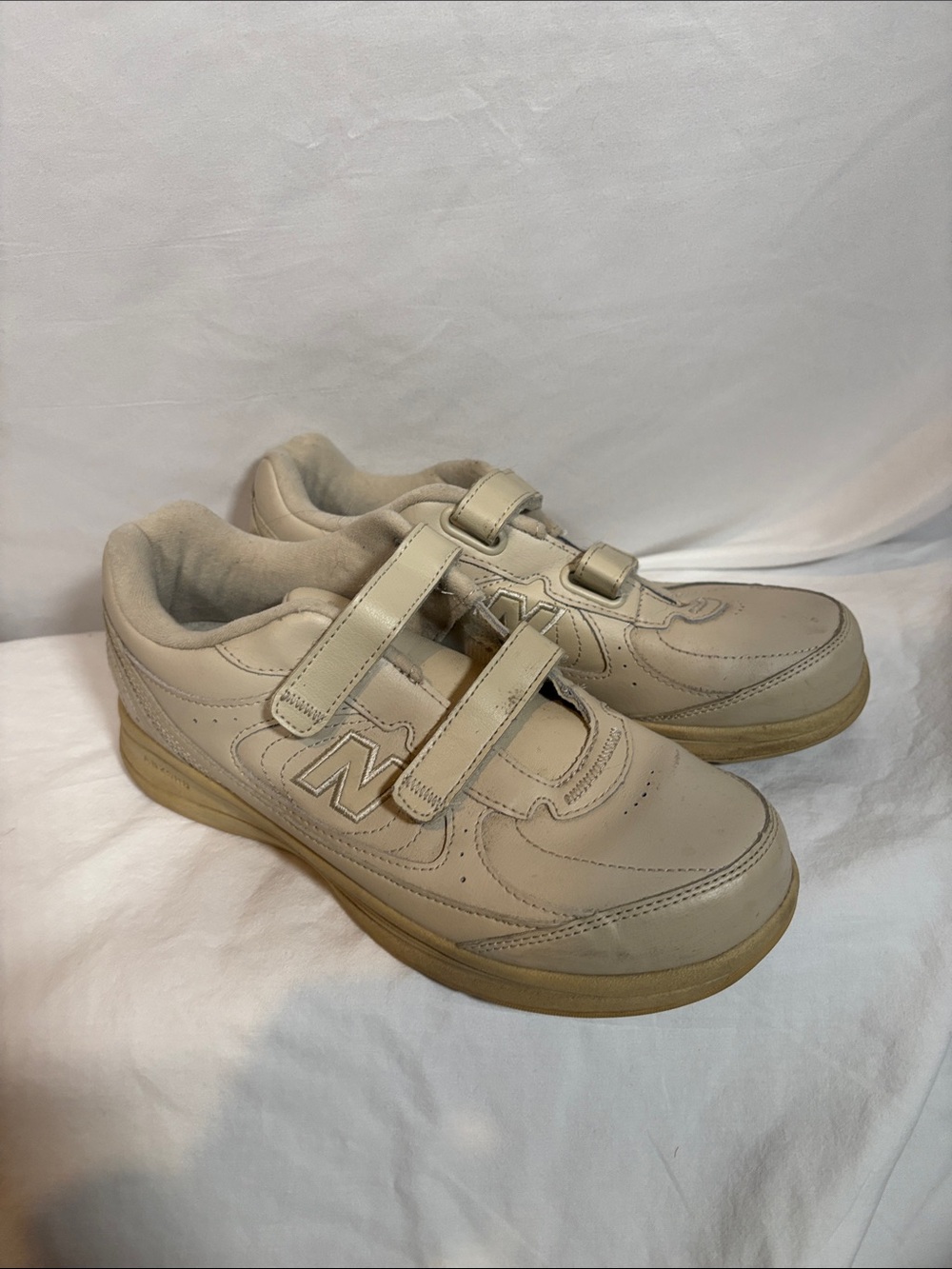 New Balance 577 walking DSL-2 Cream/Beige Velcro leather